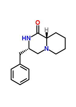 56092-63-8  (3S,9aS)-3-benzylhexahydro-2H-pyrido[1,2-a]pyrazin-1(6H)-one