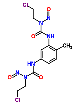 56713-63-4;60196-94-3  3,3'-(4-methylbenzene-1,3-diyl)bis[1-(2-chloroethyl)-1-nitrosourea]