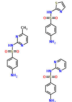 58098-08-1  4-amino-N-(4-methylpyrimidin-2-yl)benzenesulfonamide; 4-amino-N-pyrimidin-2-yl-benzenesulfonamide; 4-amino-N-thiazol-2-yl-benzenesulfonamide