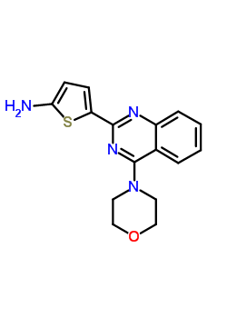58139-50-7  5-[4-(morpholin-4-yl)quinazolin-2-yl]thiophen-2-amine