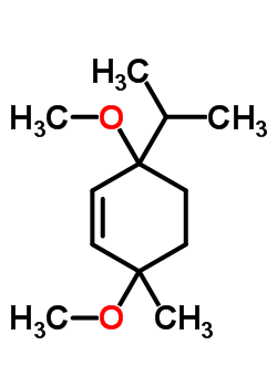 59880-81-8  3,6-dimethoxy-3-methyl-6-(propan-2-yl)cyclohexene