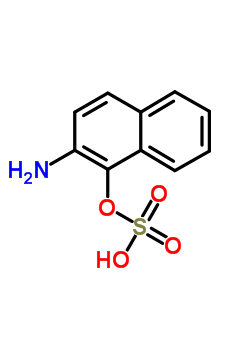 605-92-5  2-aminonaphthalen-1-yl מימן גופרתי