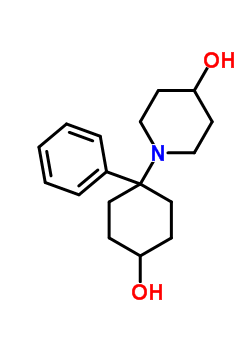 60756-84-5  1-(4-hydroxy-1-phenylcyclohexyl)piperidin-4-ol