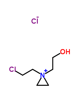 64058-27-1  1-(2-chloroethyl)-1-(2-hydroxyethyl)aziridinium chloride