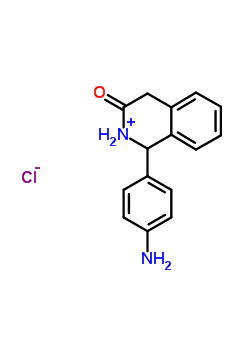 64097-17-2  1-(4-aminophenyl)-3-oxo-1,2,3,4-tetrahydroisoquinolinium chloride