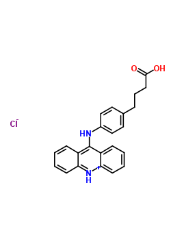66147-36-2  9-{[4-(3-carboxypropyl)phenyl]amino}acridinium chloride