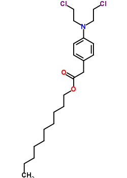 66276-87-7  decyl {4-[bis(2-chloroethyl)amino]phenyl}acetate