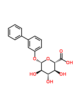 69618-85-5  biphenyl-3-yl beta-D-glucopyranosiduronic acid