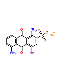 69657-93-8  sodium 1,5-diamino-4-bromo-9,10-dioxo-9,10-dihydroanthracene-2-sulfonate