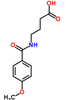 72432-14-5  4-[(4-methoxybenzoyl)amino]butanoic acid