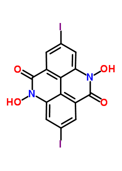 72979-19-2  4,9-dihydroxy-2,7-diiodo-4,9-dihydropyrido[2,3,4,5-lmn]phenanthridine-5,10-dione