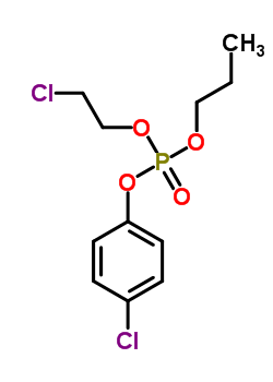 7428-63-9  2-chloroethyl 4-chlorophenyl propyl phosphate