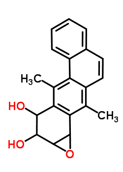 74351-41-0  4,11-dimethyl-1a,2,3,11b-tetrahydrotetrapheno[8,9-b]oxirene-2,3-diol