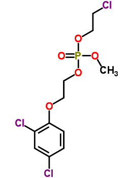 7441-65-8  2-chloroethyl 2-(2,4-dichlorophenoxy)ethyl methyl phosphate