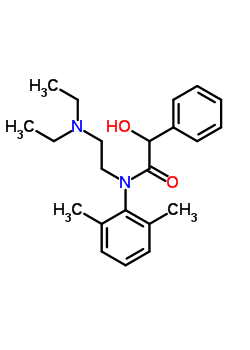 76678-87-0  N-[2-(diethylamino)ethyl]-N-(2,6-dimethylphenyl)-2-hydroxy-2-phenylacetamide