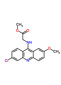 77420-87-2  methyl N-(6-chloro-2-methoxyacridin-9-yl)glycinate