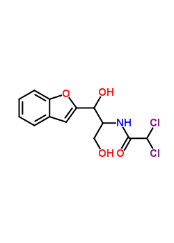 77612-14-7  N-[1-(1-benzofuran-2-yl)-1,3-dihydroxypropan-2-yl]-2,2-dichloroacetamide
