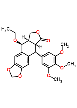 78215-99-3  (5R,5aS,8aR,9S)-9-ethoxy-5-(3,4,5-trimethoxyphenyl)-5,8,8a,9-tetrahydrofuro[3',4':6,7]naphtho[2,3-d][1,3]dioxol-6(5aH)-one