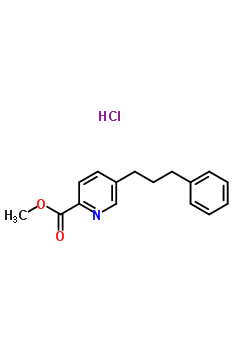 78224-43-8  methyl 5-(3-phenylpropyl)pyridine-2-carboxylate hydrochloride (1:1)