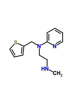 78761-68-9  N'-methyl-N-(pyridin-2-yl)-N-(thiophen-2-ylmethyl)ethane-1,2-diamine