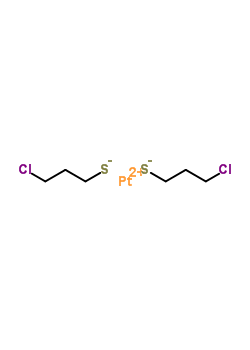 78992-87-7  platinum(2+) bis(3-chloropropane-1-thiolate) 78992-87-7  platinum(2+) bis(3-chloropropane-1-thiolate)