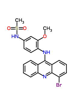 79453-51-3  N-{4-[(4-bromoacridin-9-yl)amino]-3-methoxyphenyl}methanesulfonamide