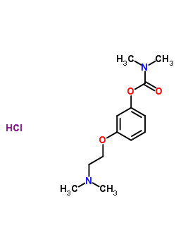 79611-86-2  3-[2-(dimethylamino)ethoxy]phenyl dimethylcarbamate hydrochloride (1:1)