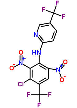 79614-71-4  N-[3-chlor-2,6-dinitro-4-(trifluormethyl)phenyl]-5-(trifluormethyl)pyridin-2-amin