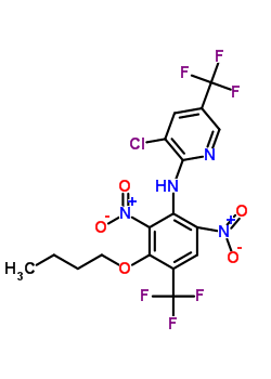 79614-95-2  N-[3-butoxy-2,6-dinitro-4-(trifluoromethyl)phenyl]-3-chloro-5-(trifluoromethyl)pyridin-2-amine