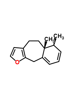 79827-32-0  (5aR,6S)-5a,6-dimethyl-5,5a,6,10-tetrahydro-4H-benzo[5,6]cyclohepta[1,2-b]furan