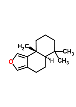 79895-94-6  (5aR,9aR)-6,6,9a-trimethyl-4,5,5a,6,7,8,9,9a-octahydronaphtho[1,2-c]furan