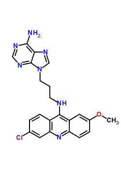 79953-24-5  N-[3-(6-amino-9H-purin-9-yl)propyl]-6-chloro-2-methoxyacridin-9-amine