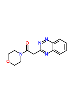 80722-68-5  2-(1,2,4-benzotriazin-3-yl)-1-(morpholin-4-yl)ethanone