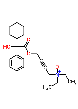 80976-68-7  4-(diethylnitroryl)but-2-yn-1-yl cyclohexyl(hydroxy)phenylacetate