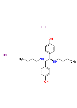 81698-41-1  4-[(1R,2S)-1,2-bis(butylamino)-2-(4-hydroxyphenyl)ethyl]phenol dihydrochloride