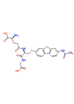 82332-94-3  L-gamma-glutamyl-S-[7-(acetylamino)-9H-fluoren-2-yl]-L-cysteinylglycine