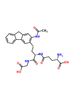 82332-96-5  L-gamma-glutamyl-S-[2-(acetylamino)-9H-fluoren-3-yl]-L-cysteinylglycine