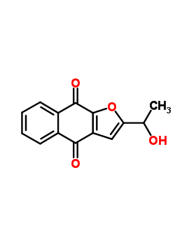 83889-95-6  2-(1-hydroxyethyl)naphtho[2,3-b]furan-4,9-dione