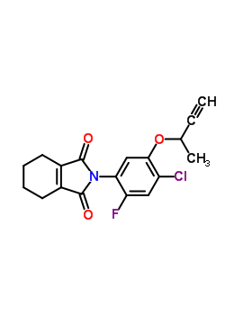 84478-52-4;126100-25-2  2-[5-(but-3-yn-2-yloxy)-4-chloro-2-fluorophenyl]-4,5,6,7-tetrahydro-1H-isoindole-1,3(2H)-dione