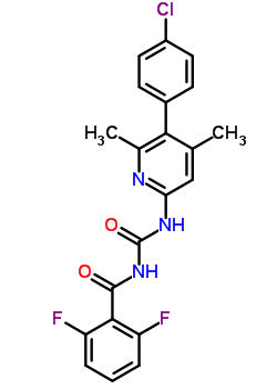 84596-57-6  N-{[5-(4-chlorophenyl)-4,6-dimethylpyridin-2-yl]carbamoyl}-2,6-difluorobenzamide