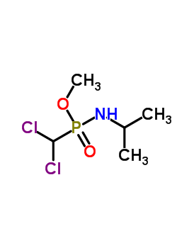 85437-55-4  methyl P-(dichloromethyl)-N-propan-2-ylphosphonamidate