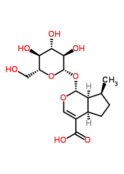 86363-69-1  (1R,4aR,7S,7aS)-1-(beta-D-glucopyranosyloxy)-7-methyl-1,4a,5,6,7,7a-hexahydrocyclopenta[c]pyran-4-carboxylic acid