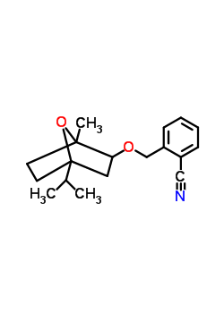 87819-11-2  2-({[1-methyl-4-(propan-2-yl)-7-oxabicyclo[2.2.1]hept-2-yl]oxy}methyl)benzonitrile