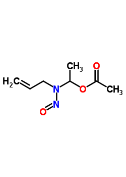 91254-58-9  1-[nitroso(prop-2-en-1-yl)amino]ethyl acetate