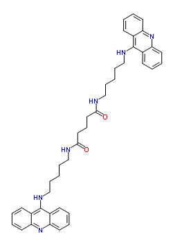 98502-83-1  N,N'-bis[5-(acridin-9-ylamino)pentyl]pentanediamide