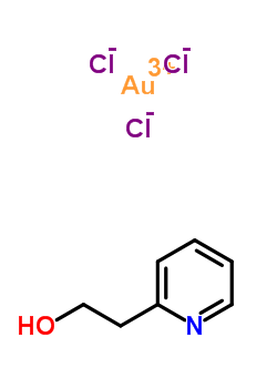 99021-80-4  gold(3+) chloride 2-(pyridin-2-yl)ethanol (1:3:1)