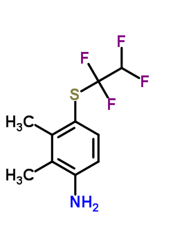 100280-24-8  2,3-dimethyl-4-[(1,1,2,2-tetrafluoroethyl)sulfanyl]aniline