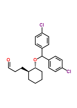 101859-53-4  3-{(1S,2R)-2-[bis(4-chlorophenyl)methoxy]cyclohexyl}propanal
