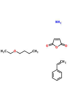 102962-54-9;68890-80-2;70431-49-1;70595-20-9  ammonia; 1-ethoxybutane; furan-2,5-dione; styrene