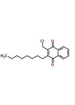 104582-12-9  2-(chloromethyl)-3-octylnaphthalene-1,4-dione